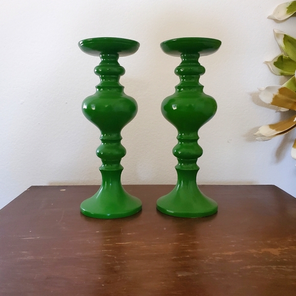 Z Gallerie Accents Nwt Z Gallerie Mariposa 1 Emerald Pillar Candle
